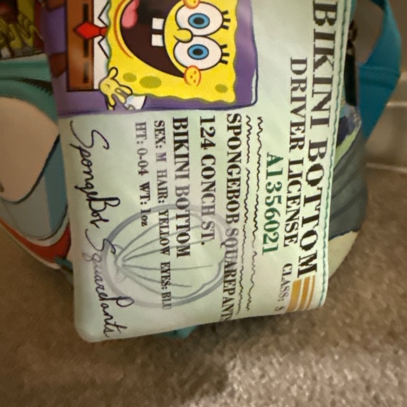 SpongeBob boating school backpack main image 5